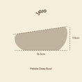 Load image into Gallery viewer, Pebble Pet Bowl | Deep