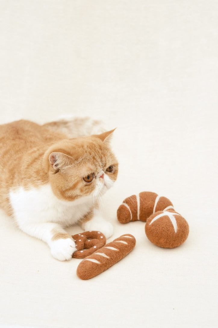 Handmade Wool Bakery Toys