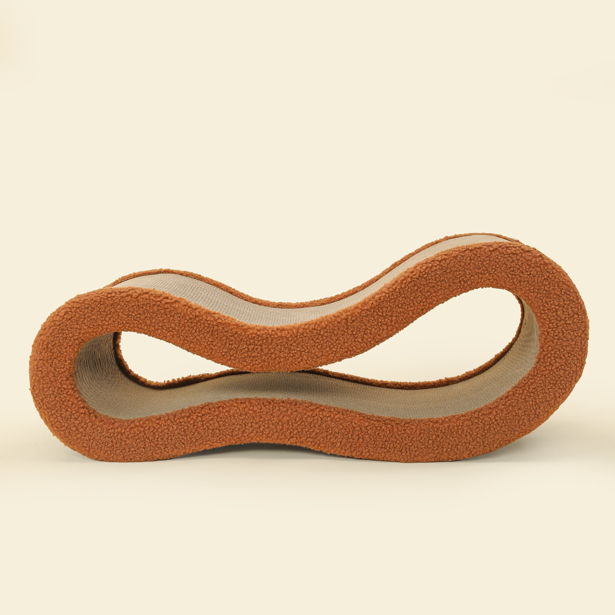 brown - cloud inspired shaped cat scratcher