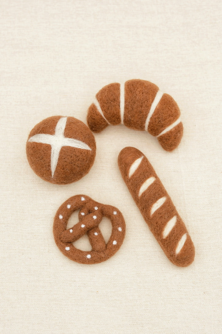 Handmade Wool Bakery Toys