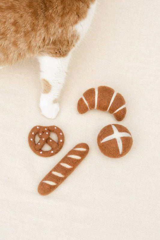 Handmade Wool Bakery Toys